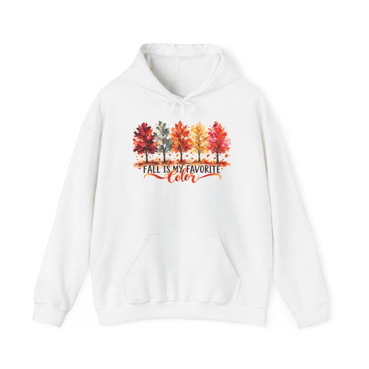Fall Is My Favorite Color hoodie | Autumn Watercolor Trees sweatshirt