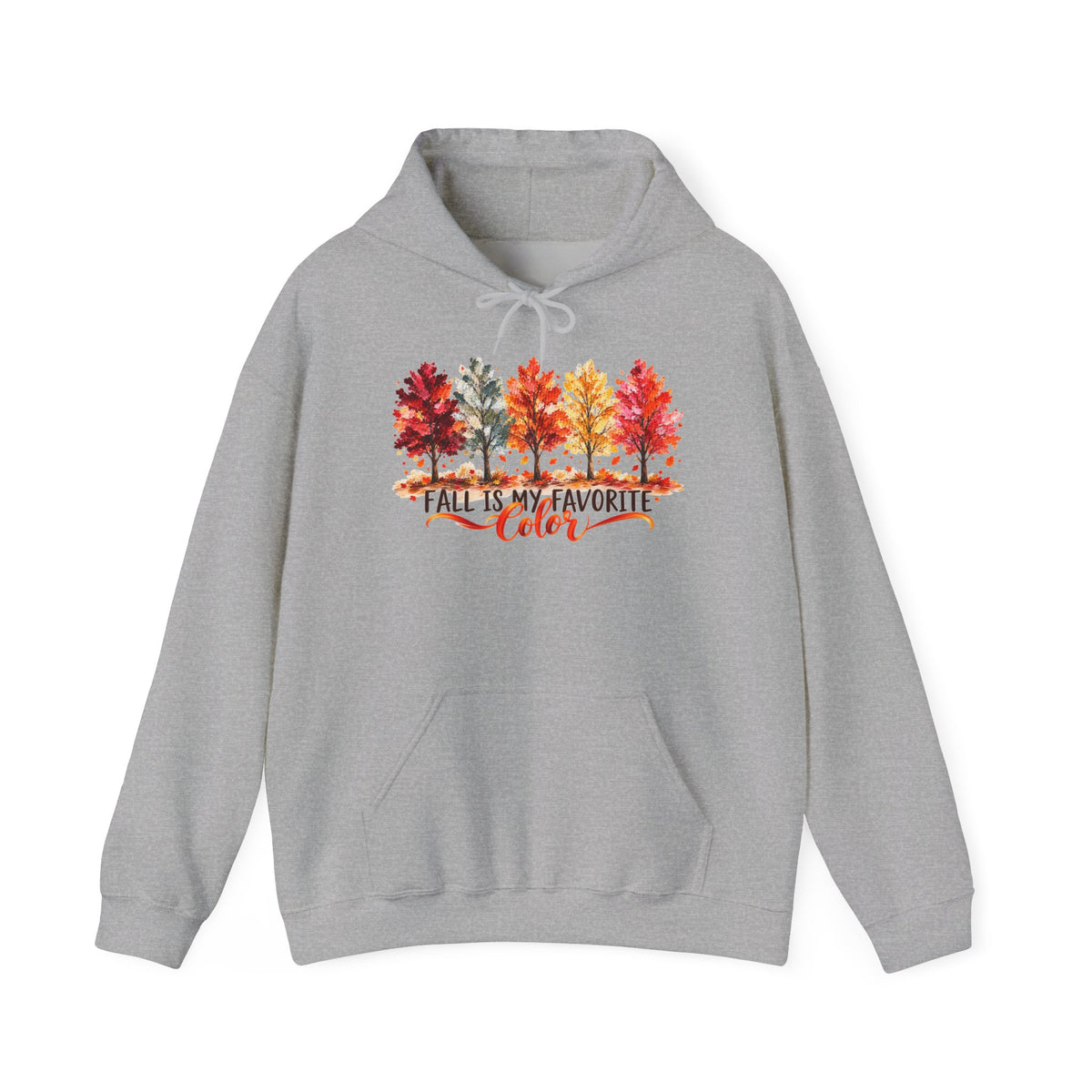 Fall Is My Favorite Color hoodie | Autumn Watercolor Trees sweatshirt