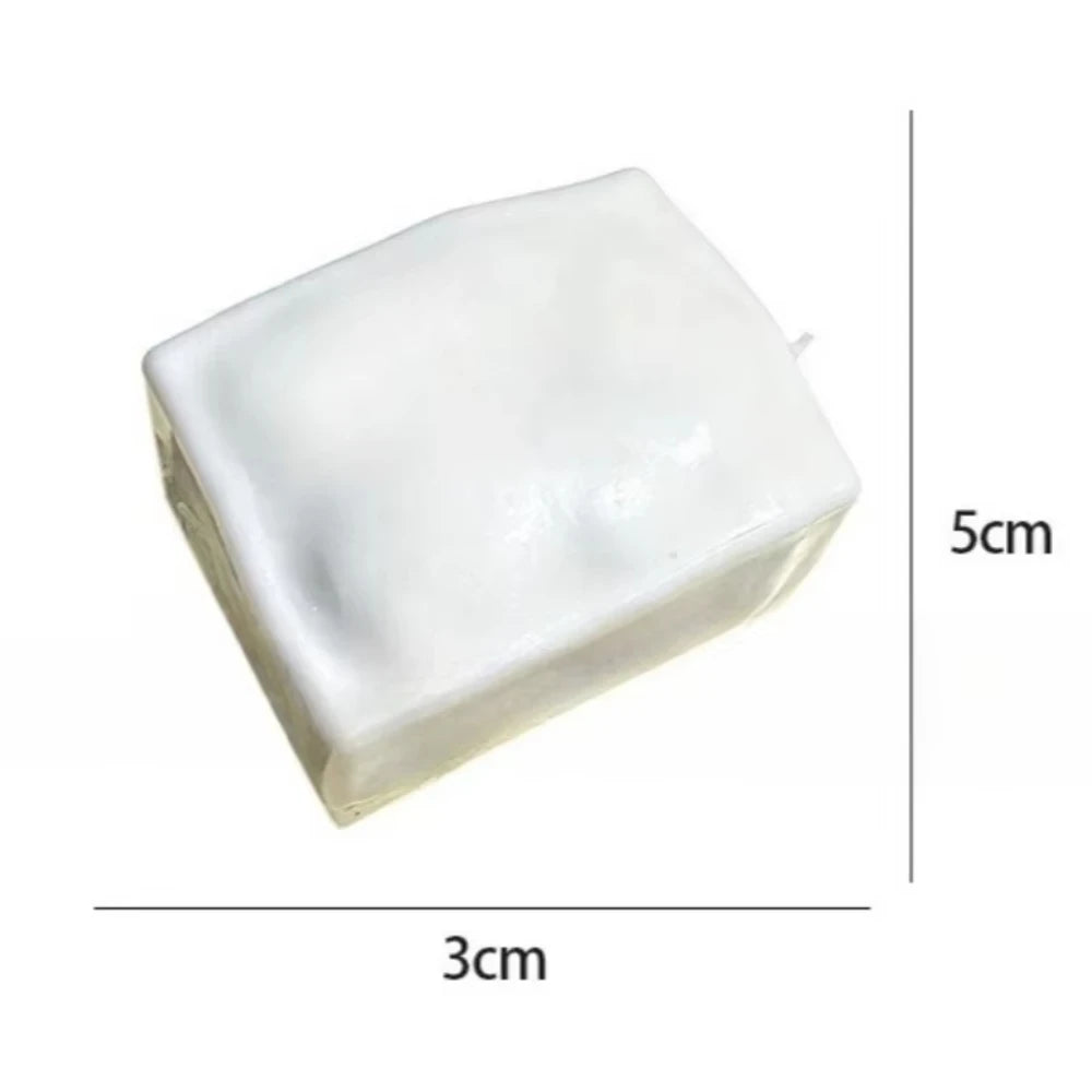 Tofu Shaped ASMR Stress Relief Toy