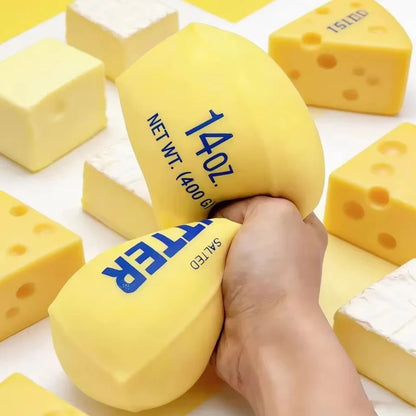 Butter Stick Squishy Fidget Toy