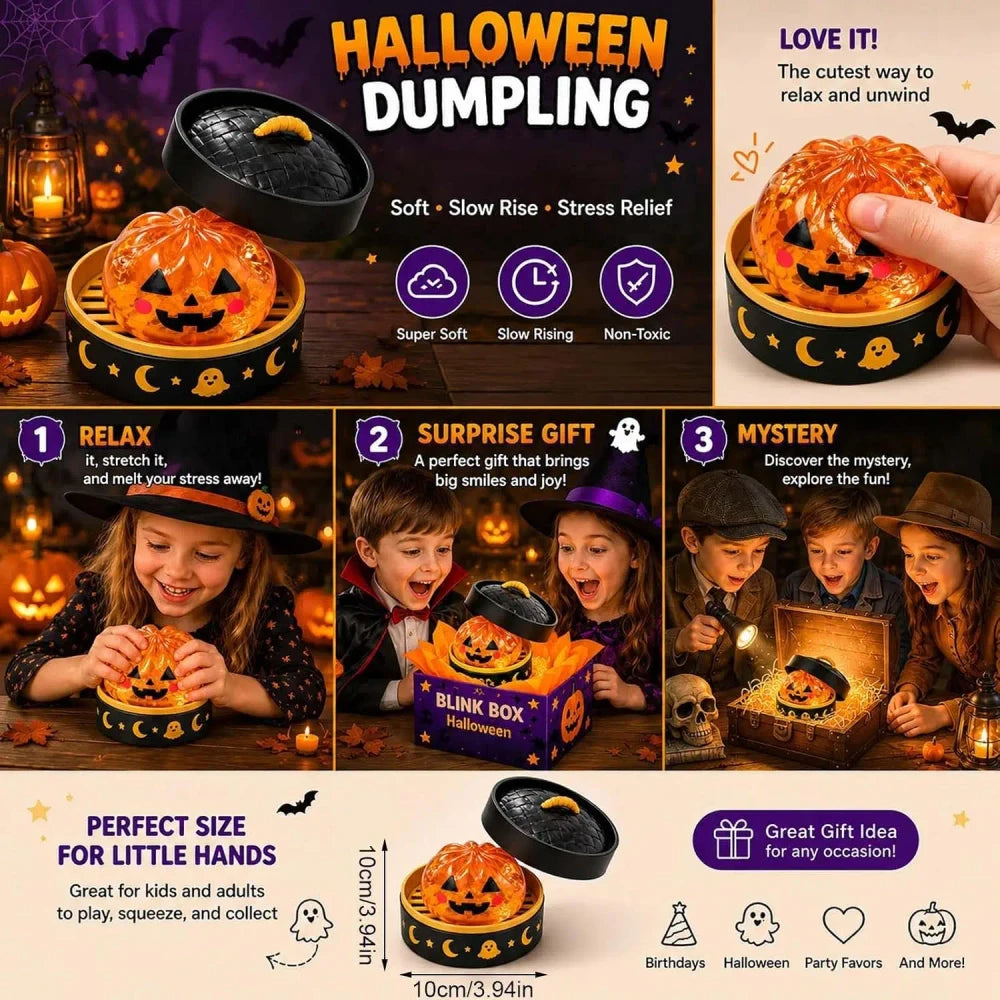 🎃Halloween Dumpling Stress Toy