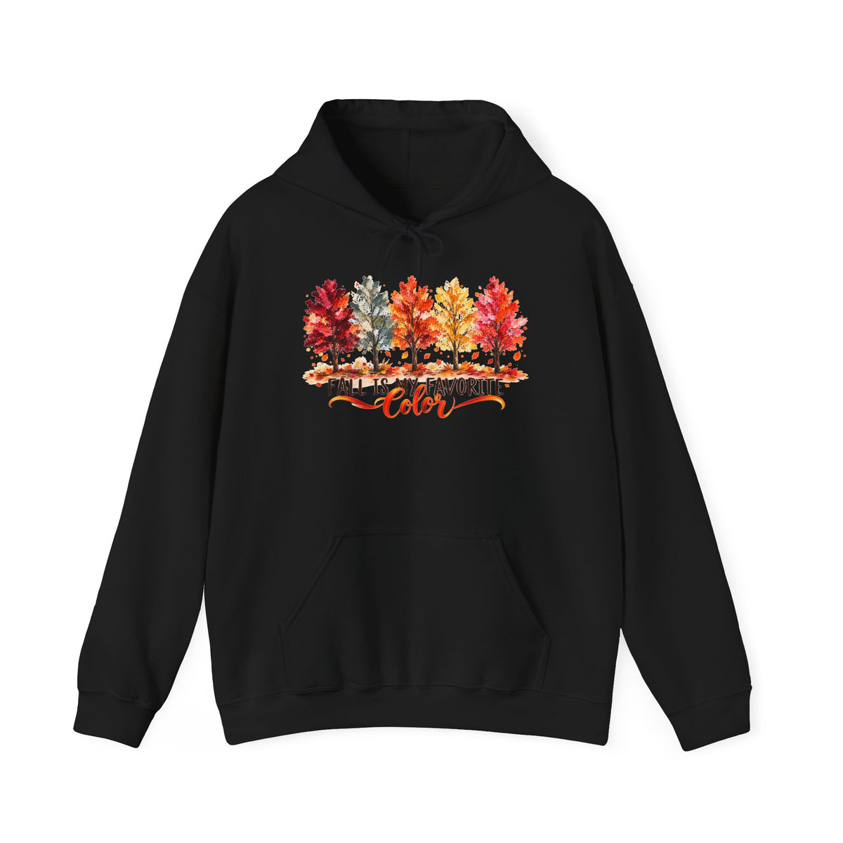 Fall Is My Favorite Color hoodie | Autumn Watercolor Trees sweatshirt