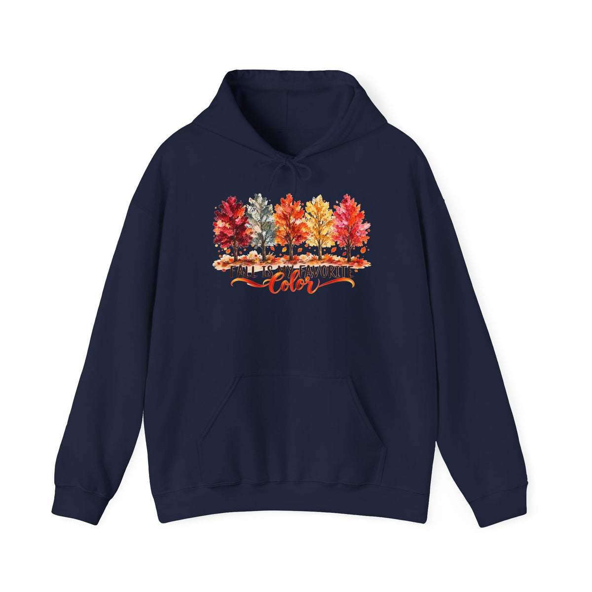 Fall Is My Favorite Color hoodie | Autumn Watercolor Trees sweatshirt